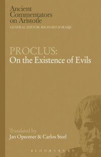 cover of the book Proclus: On the Existence of Evils