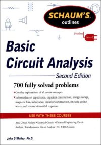 cover of the book Schaum's Outline of Basic Circuit Analysis