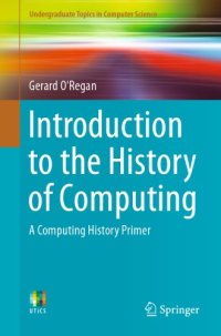 cover of the book Introduction to the history of computing: a computing history primer