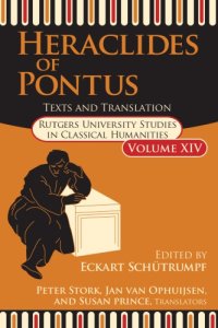 cover of the book Heraclides of Pontus: texts and translations