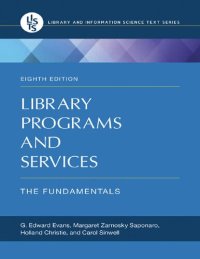 cover of the book Library Programs and Services: The Fundamentals