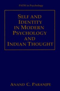 cover of the book Self and Identity in Modern Psychology and Indian Thought