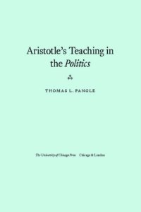 cover of the book Aristotle's teaching in the Politics