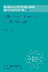 cover of the book Whitehead groups of finite groups