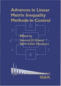 cover of the book Advances in linear matrix inequality methods in control