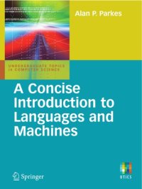 cover of the book A Concise Introduction to Languages and Machines