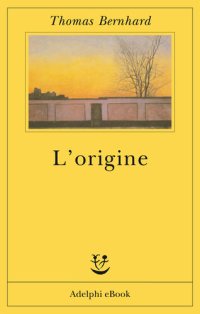 cover of the book L'origine. Un accenno