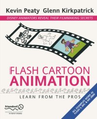 cover of the book Flash cartoon animation: learn from the pros