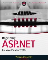 cover of the book Beginning ASP.NET for Visual Studio 2015