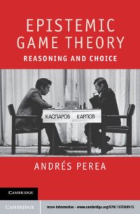 cover of the book Epistemic game theory: reasoning and choice