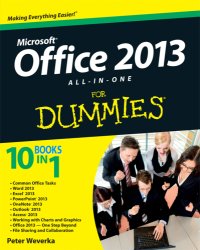 cover of the book Office 2013 All-In-One For Dummies