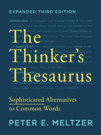 cover of the book The Thinker's Thesaurus