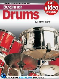 cover of the book Beginner Drum Lessons: Progressive