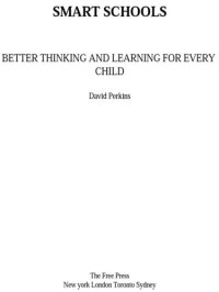 cover of the book Smart schools: better thinking and learning for every child