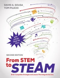 cover of the book From STEM to STEAM: brain-compatible strategies and lessons that integrate the arts