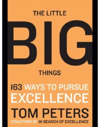 cover of the book The big little things: 167 ways to pursue excellence