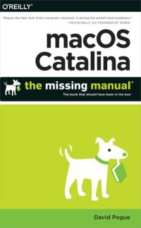 cover of the book MACOS CATALINA - THE MISSING MANUAL: the book that should have been in the box