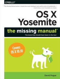 cover of the book OS X Yosemite: The Missing Manual