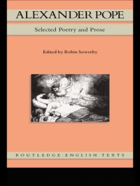 cover of the book Alexander Pope: Selected Poetry and Prose