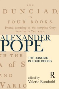 cover of the book The Dunciad in Four Books