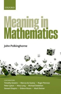 cover of the book Meaning in Mathematics