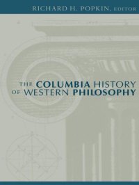 cover of the book The Columbia History of Western Philosophy