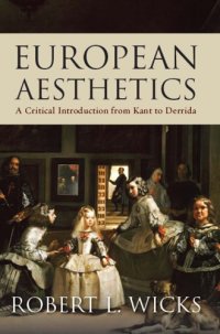 cover of the book European aesthetics: a critical introduction from Kant to Derrida