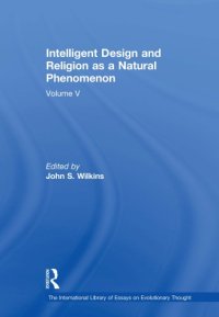 cover of the book Intelligent Design and Religion as a Natural Phenomenon: Volume V