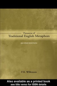 cover of the book Thesaurus of traditional English metaphors