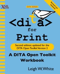 cover of the book DITA for Print