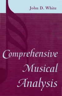 cover of the book Comprehensive musical analysis