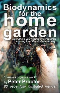 cover of the book Biodynamics for the home garden