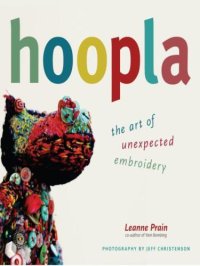 cover of the book Hoopla: The Art of Unexpected Embroidery