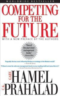 cover of the book Competing for the future /cGary Hamel, C.K. Prahalad