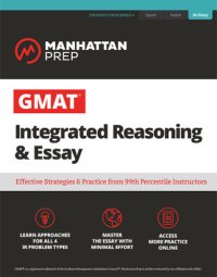 cover of the book Gmat integrated reasoning & essay: strategy guide + online resources