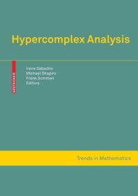 cover of the book Hypercomplex analysis