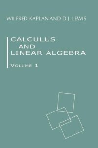 cover of the book Calculus and linear algebra