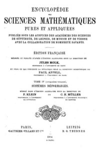 cover of the book Collectif  Encyclopedie des sciences mathematiques