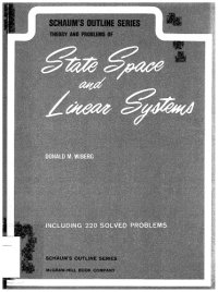 cover of the book Schaum's Outline of Theory and Problems of State Space and Linear Systems