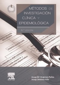 cover of the book Métodos de investigación clínica y epidemiológica