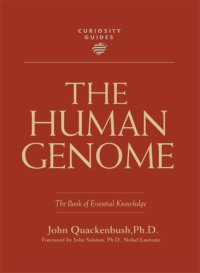 cover of the book Curiosity guides: the human genome