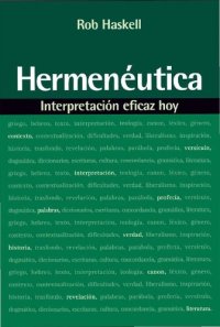 cover of the book Hermenéutica