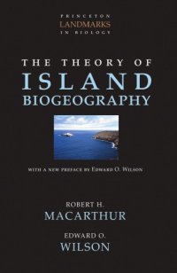 cover of the book The Theory of Island Biogeography