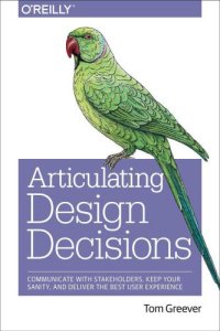 cover of the book Articulating Design Decisions