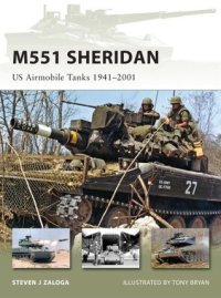 cover of the book M551 Sheridan: US Airmobile Tanks 1941–2001