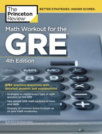 cover of the book Math Workout for the GRE