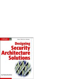 cover of the book Designing security architecture solutions