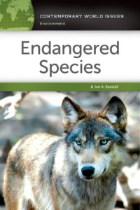 cover of the book Endangered species: a reference handbook