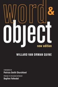 cover of the book Word and object