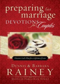 cover of the book Preparing for marriage devotions for couples: discover God's plan for a lifetime of love